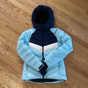 Reima Blue and White Ski Jacket size Youth 12